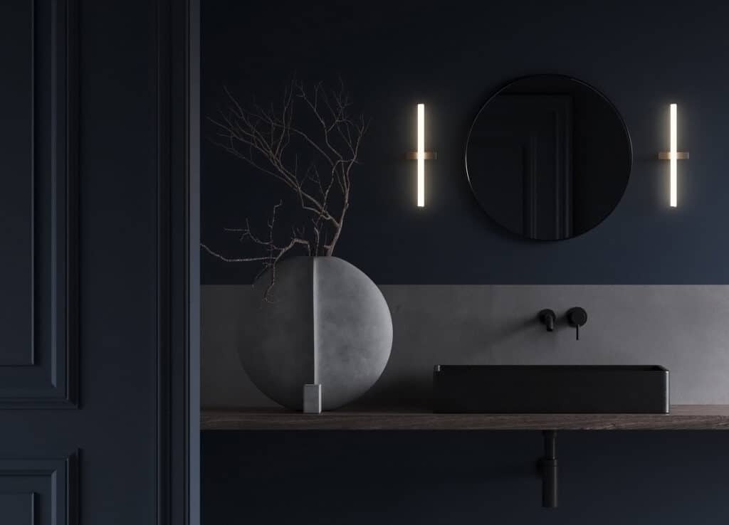 Stick_wall_Lamp_-_Navy_bathroom